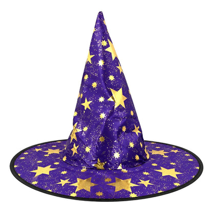 Sombrero De Bruja Estrellas