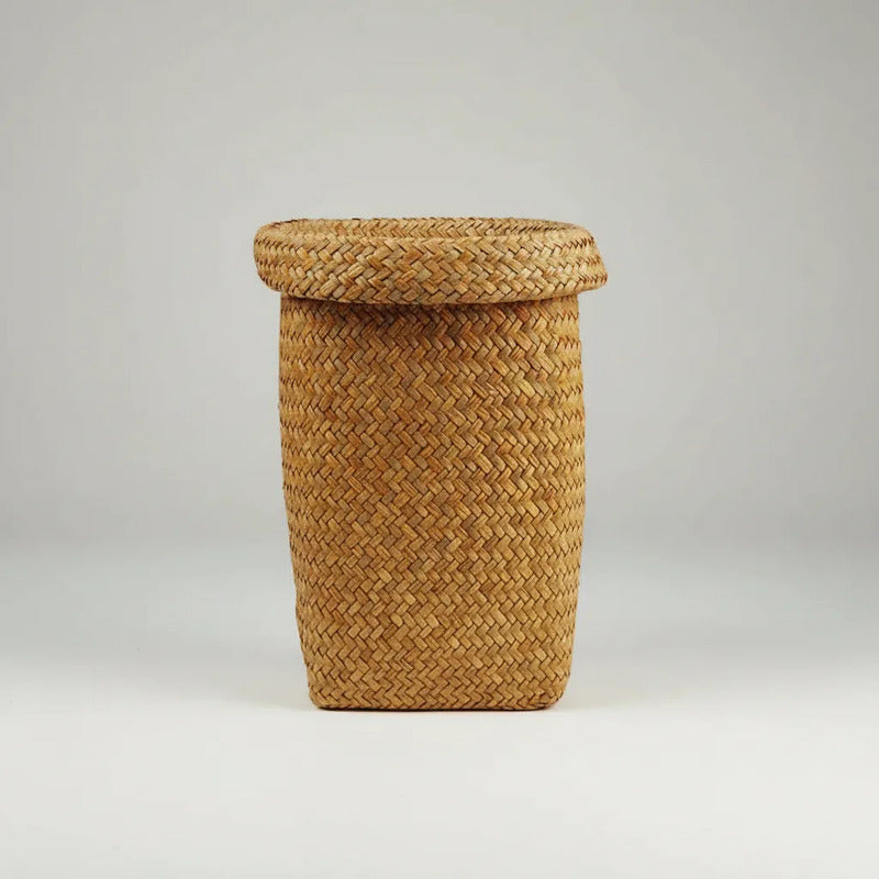 Cesto De Mimbre Grande 27 cm