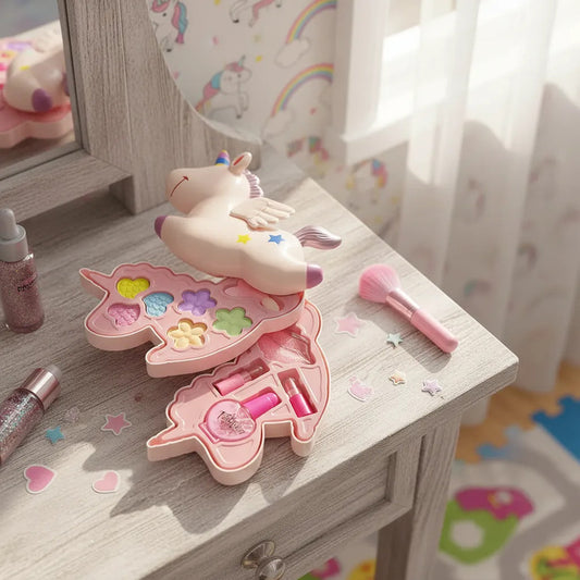 Set De Maquillaje Petaca Unicornio
