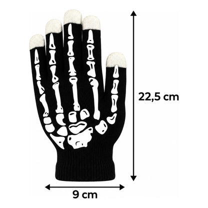 Guantes Calaveras Luminosos