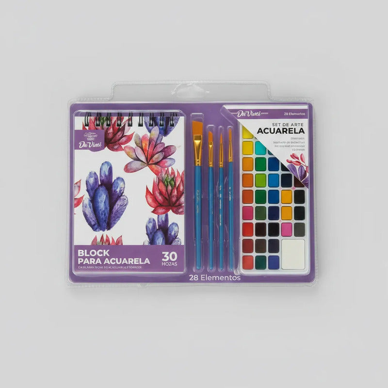 Set De Arte Da Vinci Acuarela