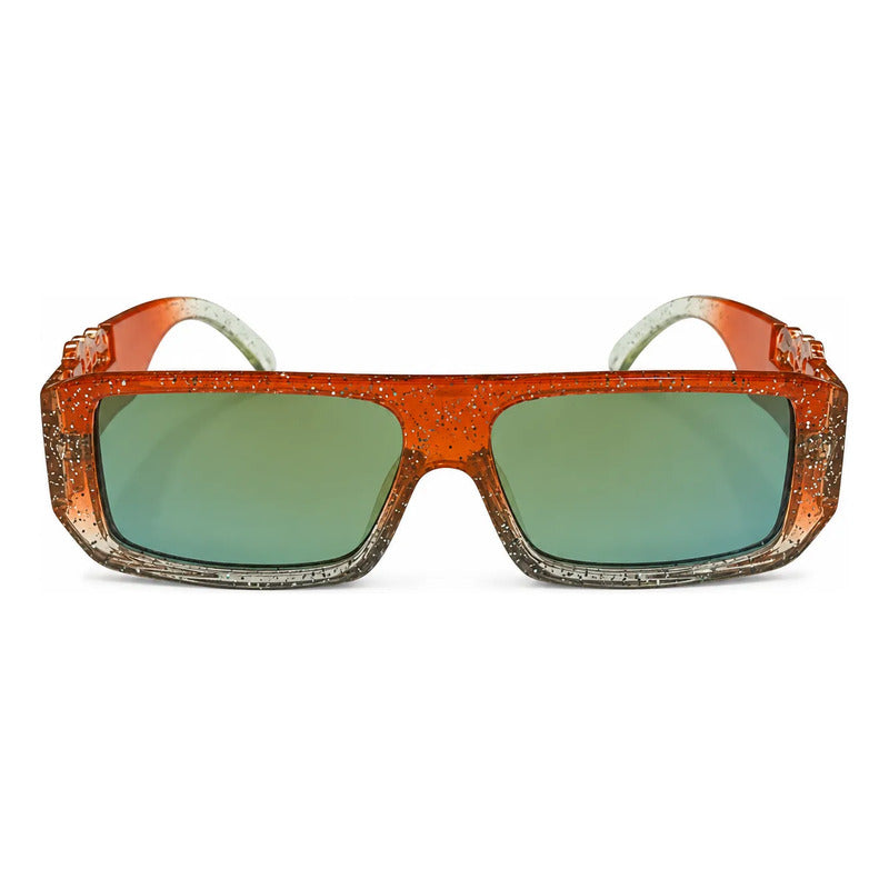 Lentes Rectangulares Con Glitter
