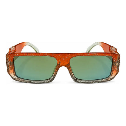 Lentes Rectangulares Con Glitter