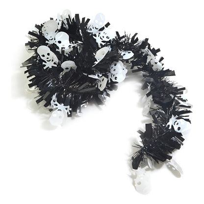 Boa De Halloween Cráneos 4mts