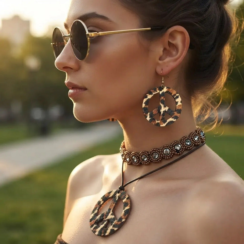 Set Accesorios Amor Y Paz