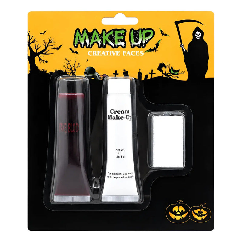Set de Maquillaje y Sangre Falsa