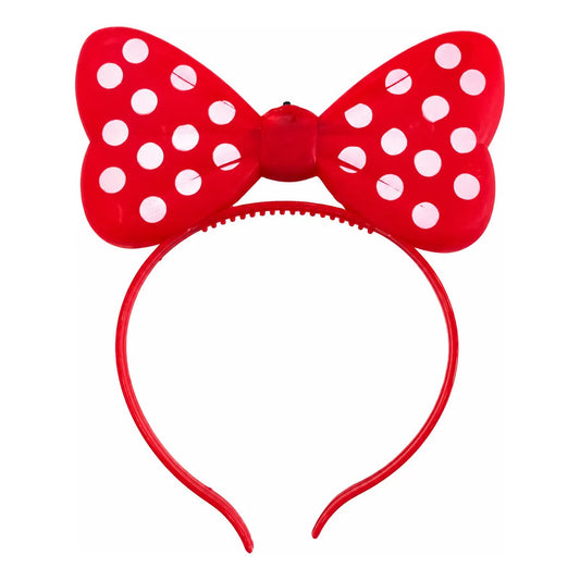 Vincha Minnie Lunares con Luz