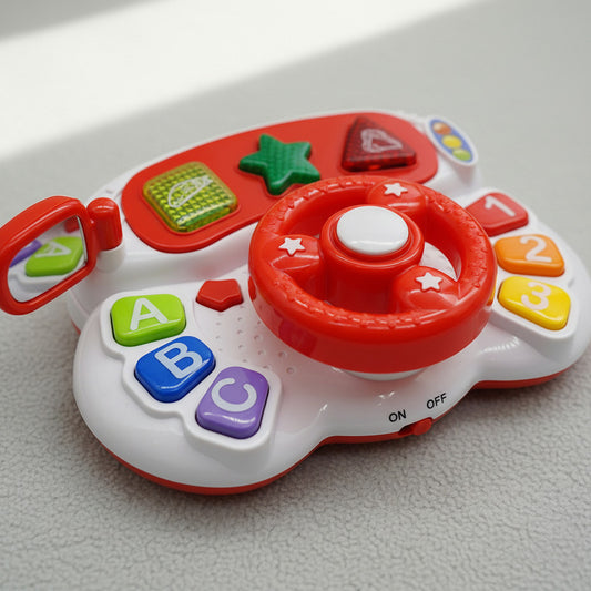 Volante Didáctico Con Luces Y Sonido 20 X 7,5 cm