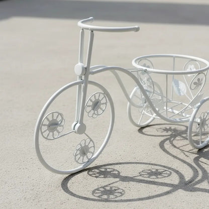 Bici De Metal Chica Blanca