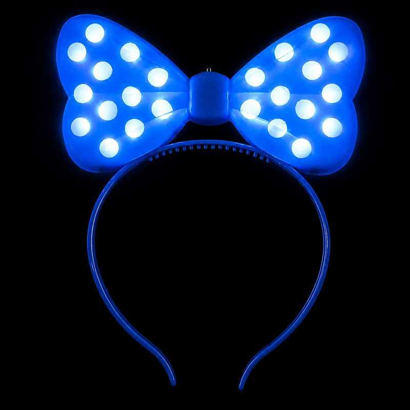 Vincha Minnie Lunares con Luz
