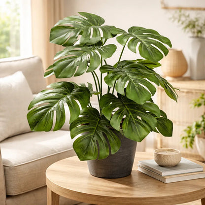 Ramo Esqueleto De Caballo Mediano 39 cm Con 12 Hojas