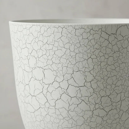 Maceta De Plástico Efecto Craquelado