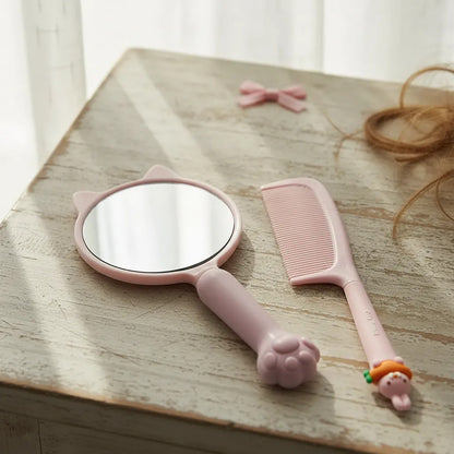 Set De Peine Y Espejo Conejo