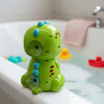 Dinosaurio Lanza Agua Para El Baño Con Ventosa