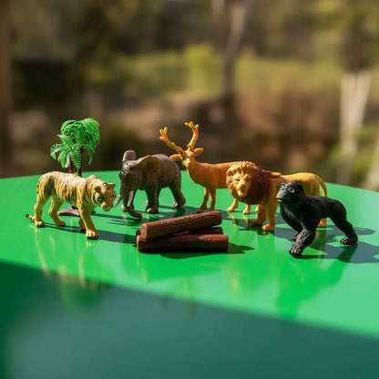 Set De Animales Safari X9