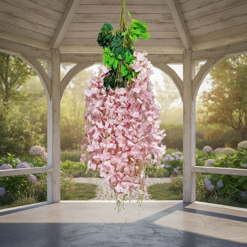 Planta Artificial Hortensia Colgante X12 110cm
