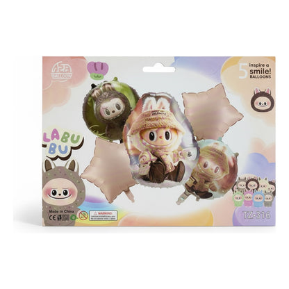 Set De Globos Labubu X5