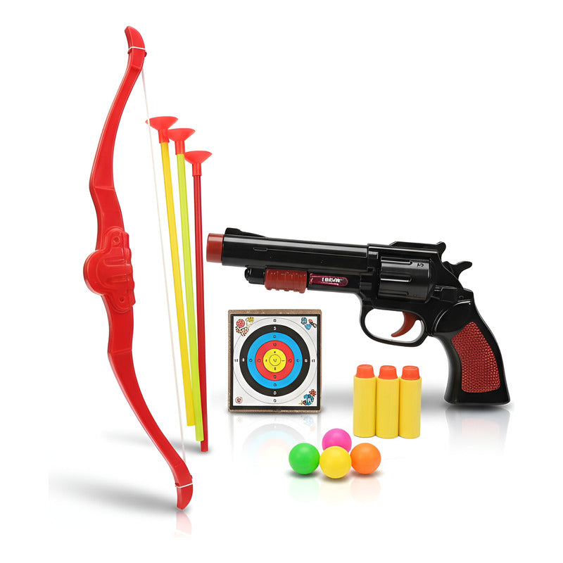 Set Armas Lanza Dardos + Arco