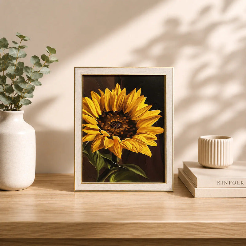Cuadro De Flores Girasol