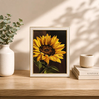 Cuadro De Flores Girasol