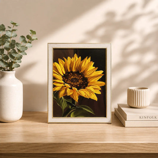 Cuadro De Flores Girasol