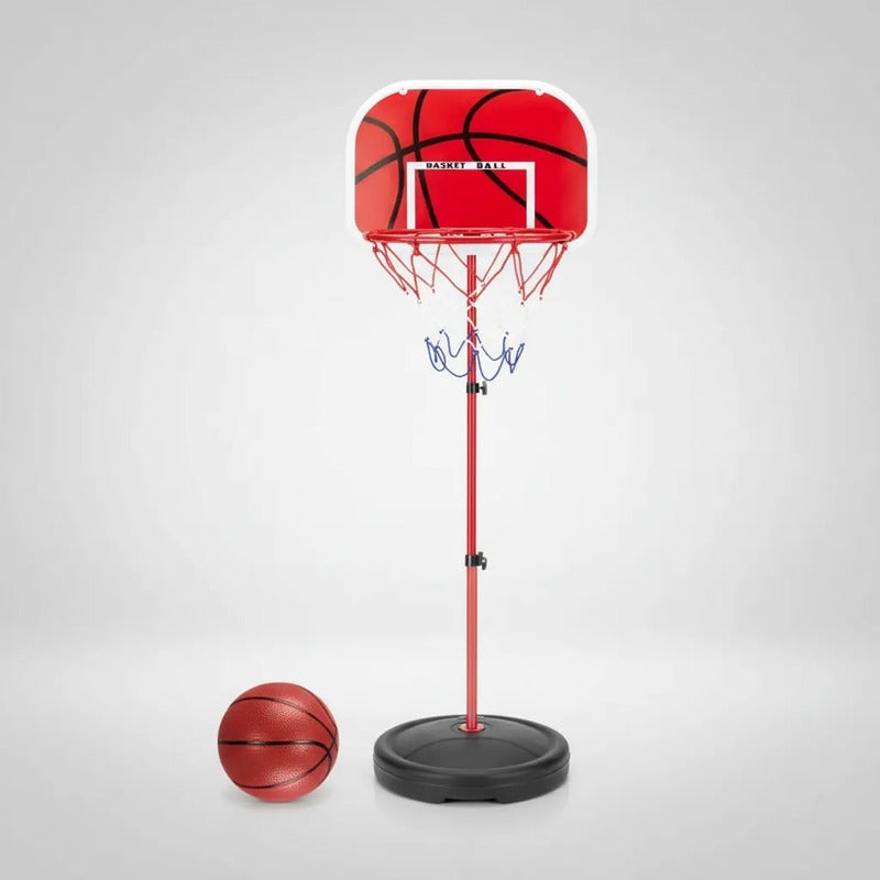 Aro De Básquet Con Soporte Para Niños 153 Cm + Pelota