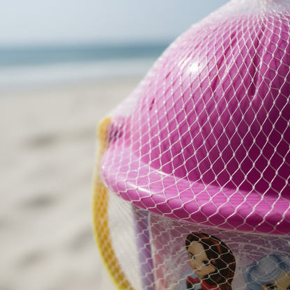 Balde De Playa Para Niña Con Accesorios 23 X 22 cm
