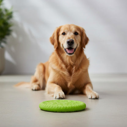Frisbee Para Mascotas De Silicona 19 cm