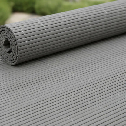 Cerca De Pvc Gris
