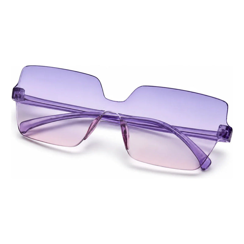 Lentes Estilo Oversize Degradé