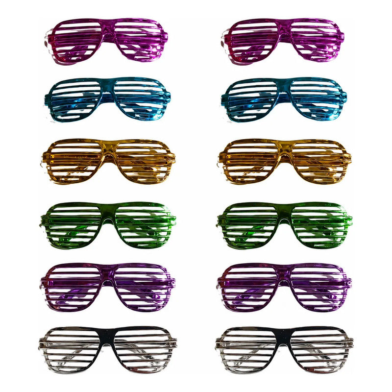 Lentes Metalizados Rejilla Rectangular