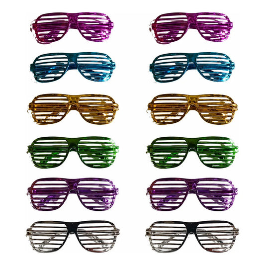 Lentes Metalizados Rejilla Rectangular