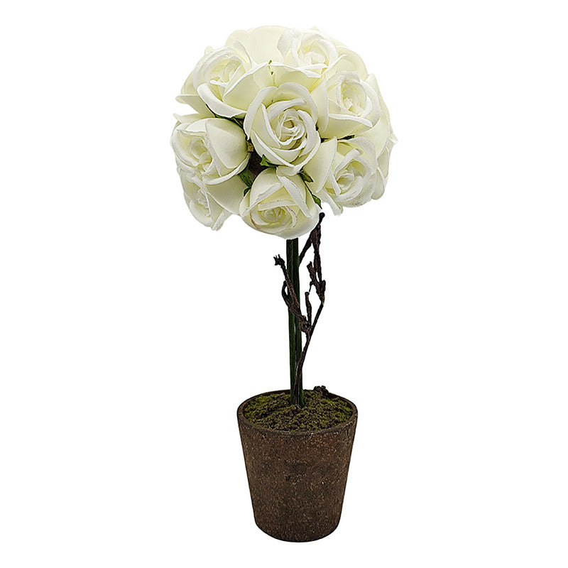 Bouquet De Rosas En Maceta 39 Cm