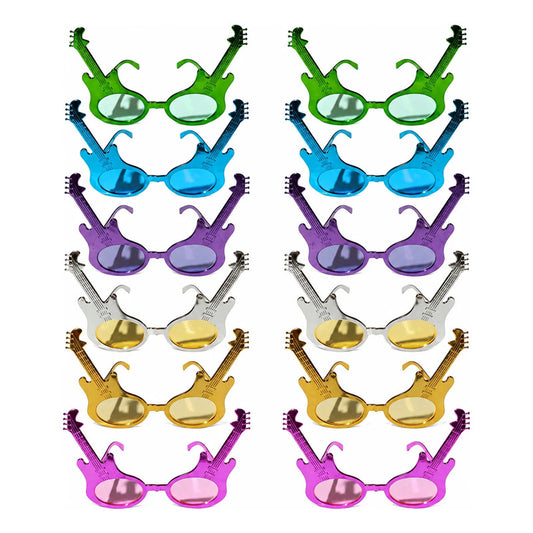 Lentes Guitarra Metalizados
