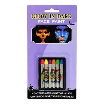 Set De Pinturas Crayones Fluo