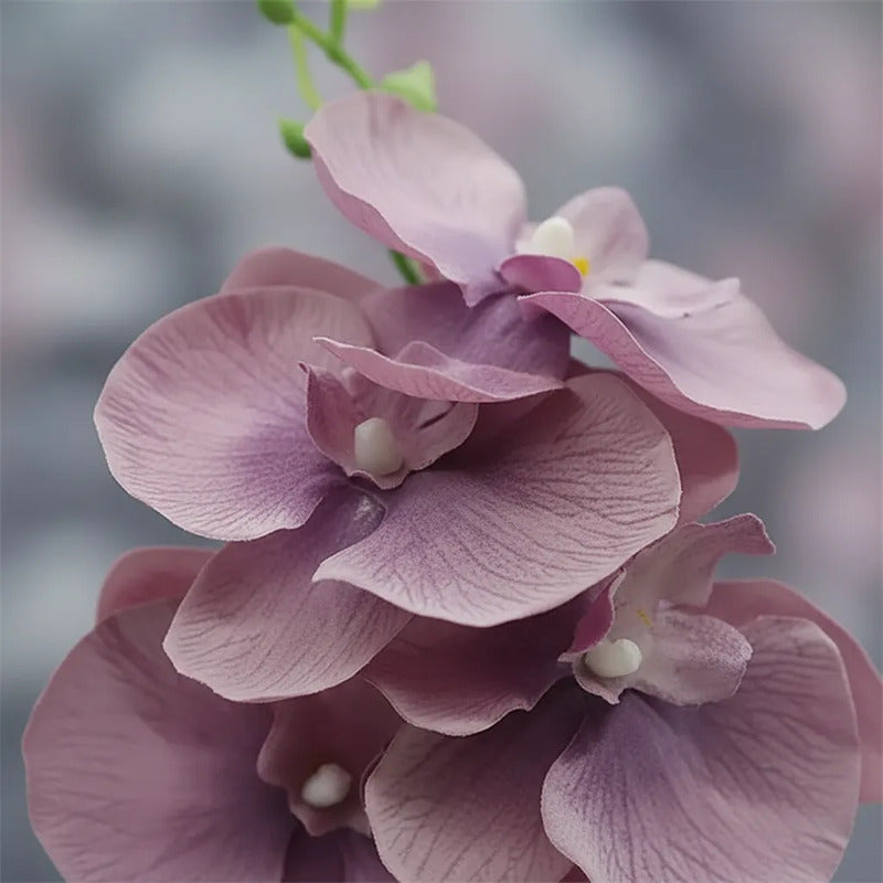 Planta Artificial Orquídea En Taza