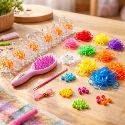 Set Para Crear Pulseras De Goma Elástica