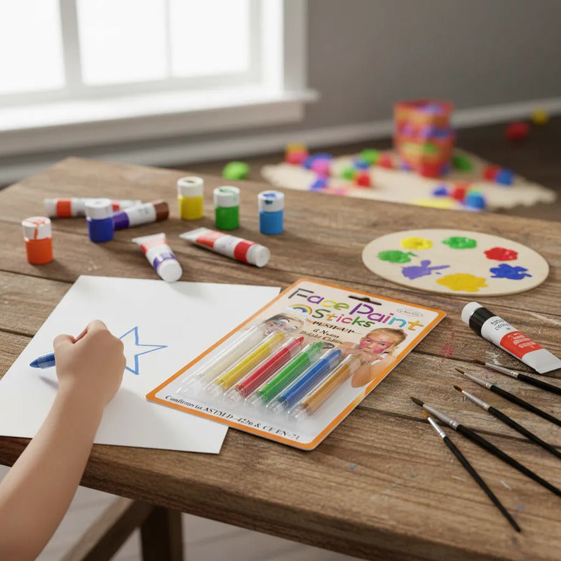 Set De Pinturas Crayones