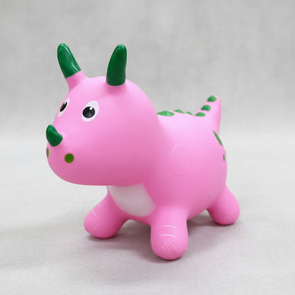 Dino Saltarín De Goma Inflable 45 X 70 cm