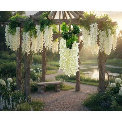 Planta Artificial Hortensia Colgante X12 110cm