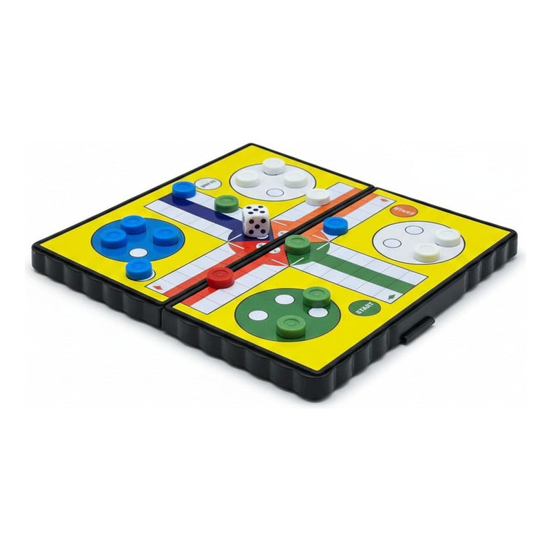 Juego De Mesa Damas Magnetico Y Plegable  30 x 30 cm