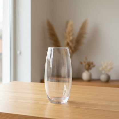 Florero De Vidrio Huevo 20 cm