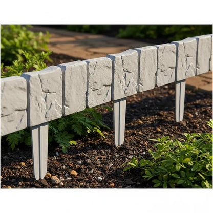 Cerca De Plástico 9 Piedras
