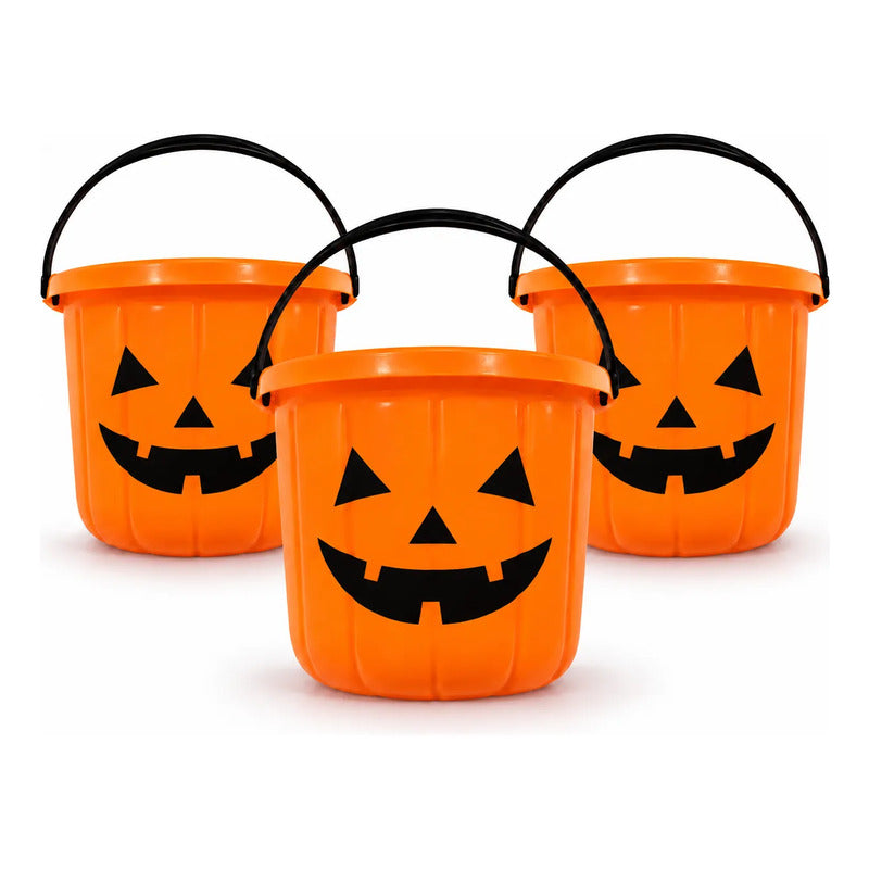 Pack Baldes Caramelera Calabaza Mediana