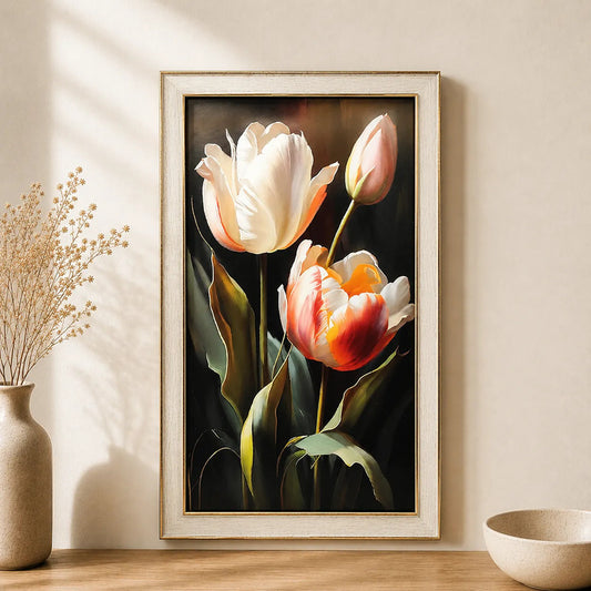 Cuadro De Flores Tulipán