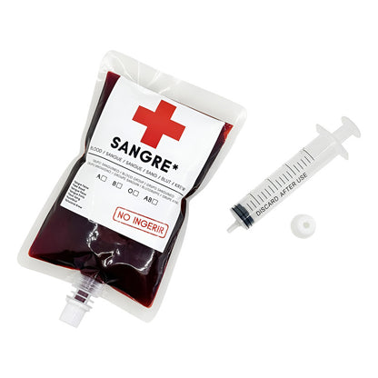 Sangre Artificial Con Jeringa 250mL