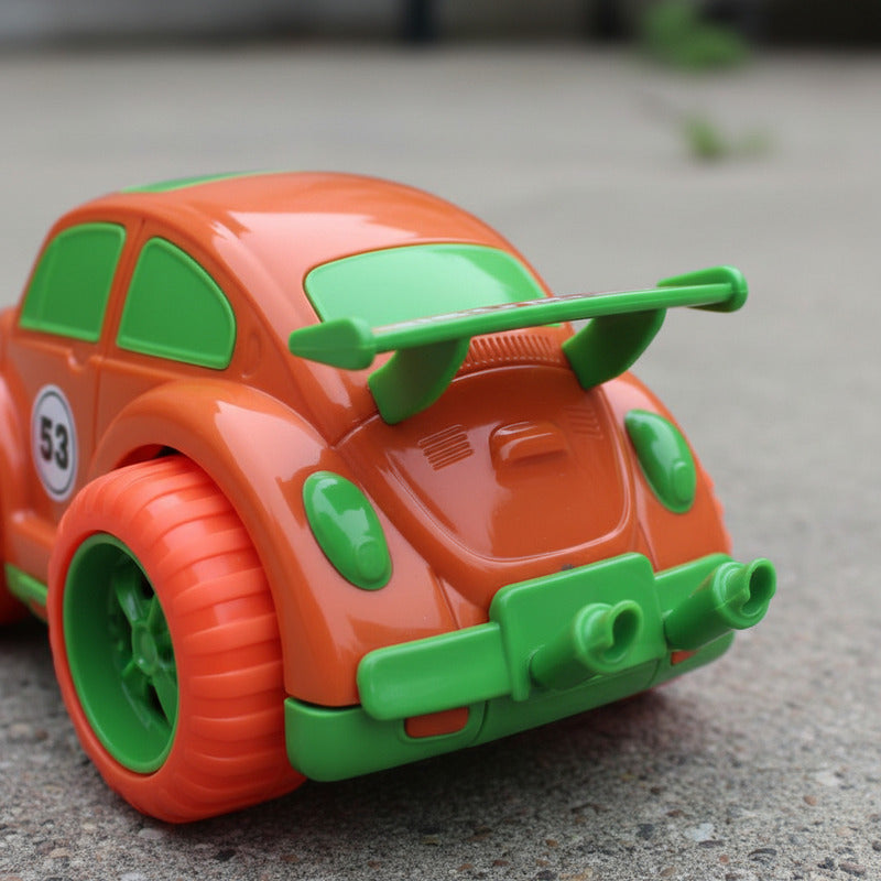 Auto De Juguete Fusca Con Ojos