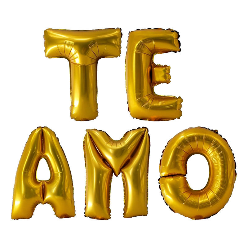Conjunto De Globos Te Amo 41cm
