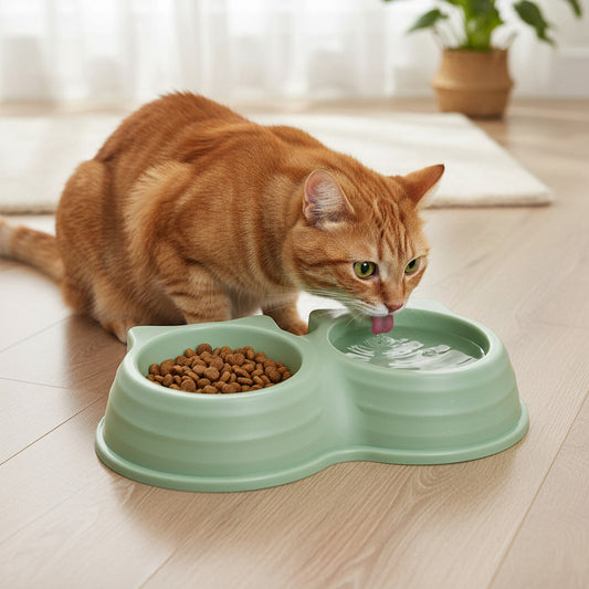 Comedero Doble Para Mascotas Orejitas