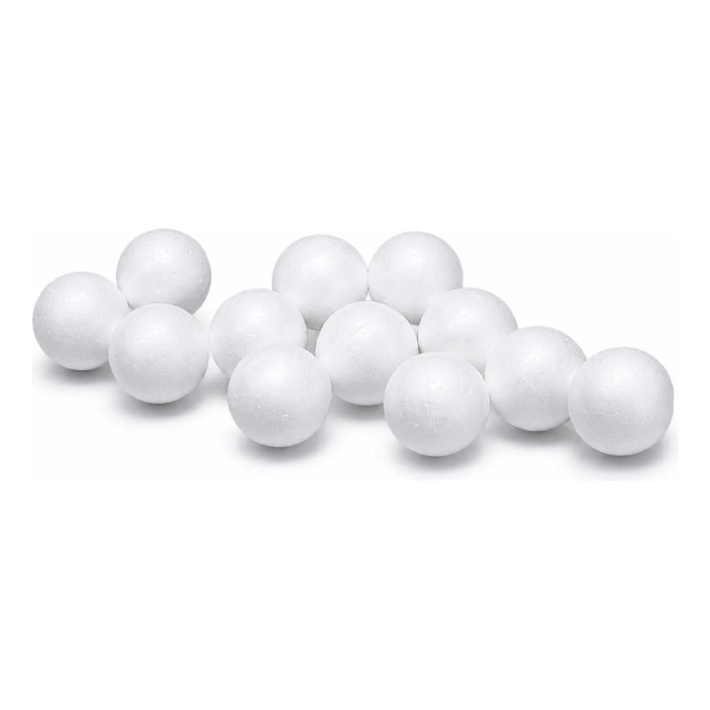 Esfera Maciza De Telgopor Espuma Plast